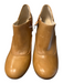 Rockport Shoe Size 10 Brown Leather Upper Round Toe Side Zip Ankle Cut Shoes Brown / 10
