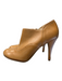 Rockport Shoe Size 10 Brown Leather Upper Round Toe Side Zip Ankle Cut Shoes Brown / 10