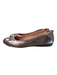 Adrienne Vittadini Shoe Size 9.5 Silver Manmade Material Round Toe Shoes Silver / 9.5