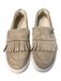 Kenneth Cole Shoe Size 9 Beige Polyester Suede Faux Fur Lining Round Toe Shoes Beige / 9