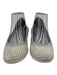 Cole Haan Shoe Size 9 Light Gray Leather Upper Perforated Elastic Opening Flats Light Gray / 9