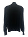 Scott & Scott Size Large Black Wool Blend Long Wide Sleeve Striped Sweater Black / Large