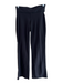 Athleta Size S Black Nylon Blend Wide Leg Front Seam Elastic Athleisure Leggings Black / S