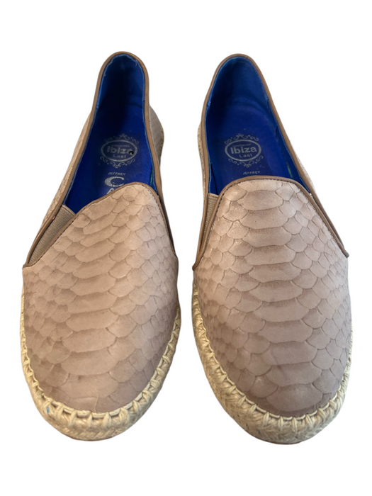 Jeffrey Campbell Shoe Size 9 Beige Manmade Material Espadrille Scales Shoes Beige / 9