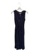 Boden Size 2P Navy Cotton Button Up Drawstring Waist Sleeveless Jumpsuit Navy / 2P