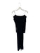 Bardot Size XS Black Viscose & Nylon Long Sleeve Turtleneck Maxi Dress Black / XS