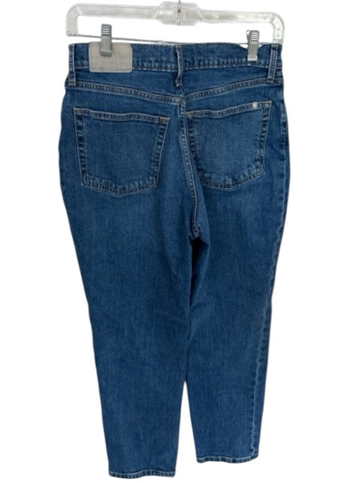 Everlane Size 27 Medium Wash Denim Cropped Straight Jeans Medium Wash / 27