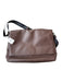 Coach NWT Brown & Black Leather Flap Canvas Messenger Men's Bag Brown & Black