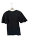 Marie Oliver Size S Black Cotton Short Balloon Sleeve Dress Black / S