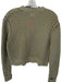 Varley Size S Sage green Cotton Long Sleeve Loose Knit Athletic Sweater Sage green / S