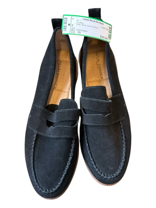 Kelsi Dagger Shoe Size 10 Black Suede Loafers Black / 10