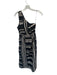 Rails Size S Black & Tan Cotton One Shoulder Lines Elastic Waist Maxi Dress Black & Tan / S