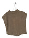 Ivy Jane Size S Tan & black Cotton Cap Sleeve Embroidered V Neck Top Tan & black / S