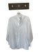 Frank & Eileen Size S White Cotton Long Sleeve Button Down Top White / S
