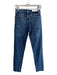 RE/DONE Size 26 Dark Wash Cotton Denim Button Fly High Rise Skinny Jeans Dark Wash / 26