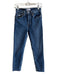 RE/DONE Size 26 Dark Wash Cotton Denim Button Fly High Rise Skinny Jeans Dark Wash / 26