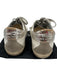 Golden Goose Shoe Size 39 White, Gray, Silver Leather Metallic Low Top Sneakers White, Gray, Silver / 39