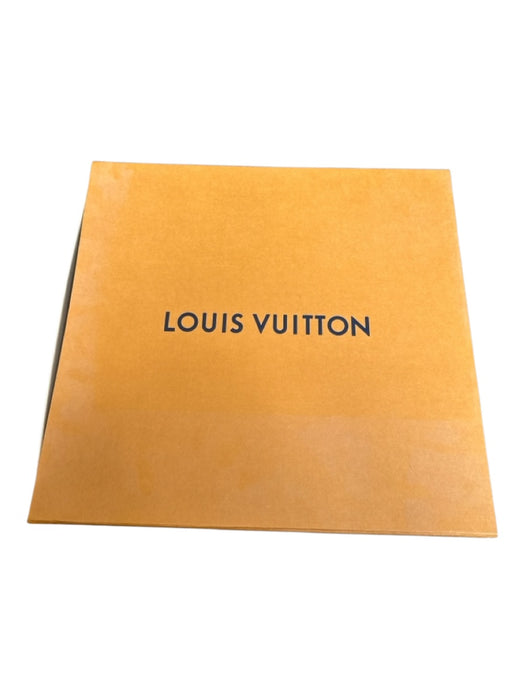 Louis Vuitton Shoe Size 39 Black & Silver Leather Block Heel Studded SHW Boots Black & Silver / 39