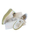 Alexander McQueen Shoe Size 39.5 White & Multi Leather Iridescent Sneakers White & Multi / 39.5