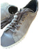 Salvatore Ferragamo Shoe Size 13 Gray & White Suede Lace Up Athletic Sneakers Gray & White / 13