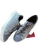 Salvatore Ferragamo Shoe Size 13 Gray & White Suede Lace Up Athletic Sneakers Gray & White / 13