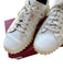 Salvatore Ferragamo Shoe Size 13 AS IS White Leather Lace Up Athletic Sneakers White / 13