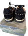 Valentino Shoe Size 39 Black & Gray Suede & Canvas Rockstud Camo Sneakers Black & Gray / 39