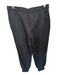 Nike Size L Black Cotton Blend Drawstring Jogger Athletic Pants Black / L