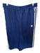 Adidas Size M Navy & white Polyester Drawstring Side Stripe Midi Athletic Skirt Navy & white / M
