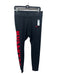 Nike Size L Black & Red Cotton Blend Elastic Waist Mid Rise Bulldog Leggings Black & Red / L