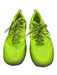 Nike Shoe Size 9.5 Neon Yellow Synthetic Lace Up Mesh Detail Pull Tab Sneakers Neon Yellow / 9.5