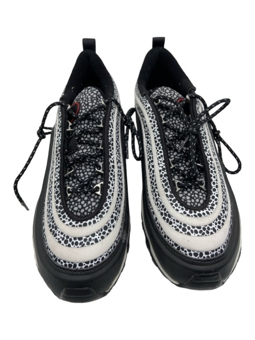 Nike Shoe Size 9 Black & White Synthetic Lace Up Low Top Air Max 97 Sneakers Black & White / 9