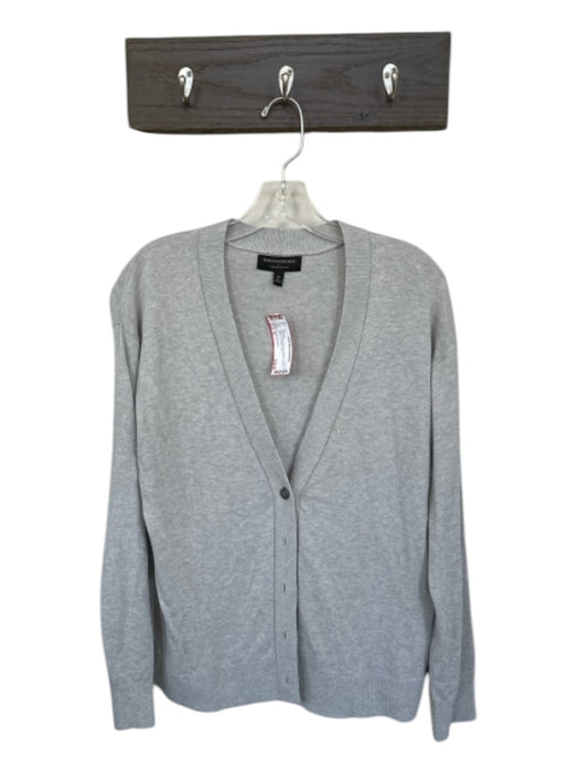 Banana Republic Size M Gray Cotton & Rayon Buttons Long Sleeve Cardigan Sweater Gray / M