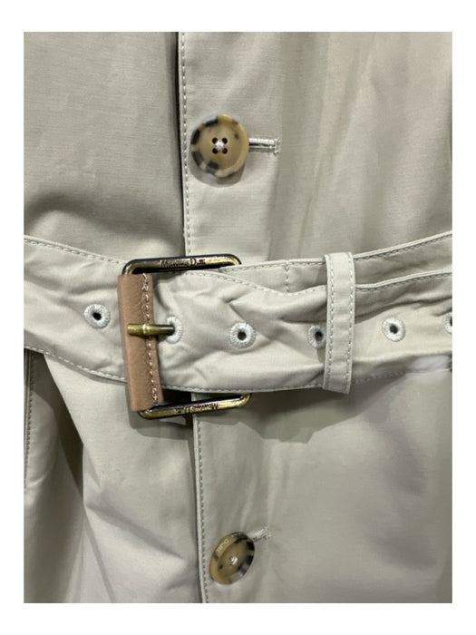 Massimo Dutti Size M Beige Cotton Blend Solid Overcoat Men's Jacket Beige / M