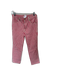 Wrangler Size 30 Pink & White Cotton Blend Striped Gold Button Detail Jeans Pink & White / 30