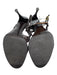 Gucci Shoe Size 7 Dark Brown Leather Macrame Slingback Sandals Dark Brown / 7