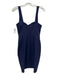 Likely Size 4 Navy Blue Polyester Sweetheart Neckline Sleeveless Sheath Dress Navy Blue / 4