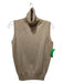 Loro Piana Size S Beige Cashmere Turtle Neck Sleeveless Sweater Vest Top Beige / S