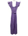 Perry Walker Size 1 purple & pink Cotton & Silk Sleeveless Metallic Thread Dress purple & pink / 1