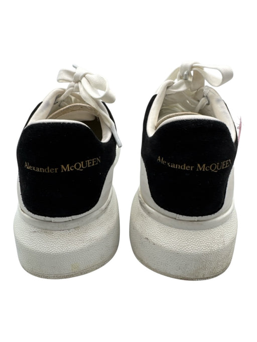 Alexander McQueen Shoe Size 38 White Leather Chunky Lace Sneakers White / 38