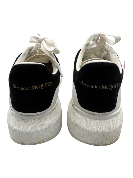 Alexander McQueen Shoe Size 38 White Leather Chunky Lace Sneakers White / 38