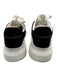 Alexander McQueen Shoe Size 38 White Leather Chunky Lace Sneakers White / 38