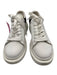Alexander McQueen Shoe Size 38 White Leather Chunky Lace Sneakers White / 38