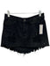 ONE X ONETEASPOON Size 25 Faded Black Cotton Denim High Rise Distressed Skirt Faded Black / 25