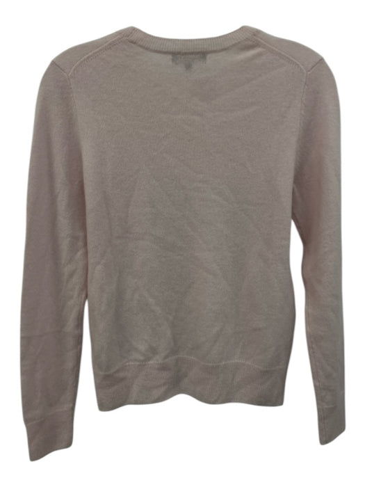 Quince Size XS Pink Cashmere Crewneck Long Sleeve Heathered Sweater Pink / XS