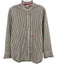 Kerri Rosenthal Size S White & Gray Cotton Embroidered Stripe Button Down Top White & Gray / S