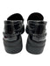 Steve Madden Shoe Size 8.5 Black Leather Upper Glossy Lug sole Platform Loafers Black / 8.5