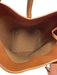 Yves Saint Laurent Chestnut Brown Suede Leather Logo Bucket Crossbody Strap Bag Chestnut Brown / Small