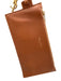 Yves Saint Laurent Chestnut Brown Suede Leather Logo Bucket Crossbody Strap Bag Chestnut Brown / Small