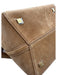 Yves Saint Laurent Chestnut Brown Suede Leather Logo Bucket Crossbody Strap Bag Chestnut Brown / Small
